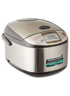 Buy Electronic Rice cooker/ warmer 1.8 ltr, Stainless brown in UAE