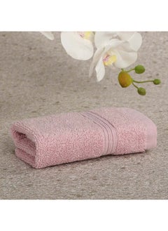 Buy Ritzy Cotton Face Towel, Pink - 30X30 Cms in UAE