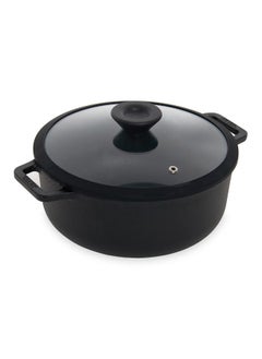 Buy Meyer Cast Iron Casserole W/Ld/24Cm in UAE