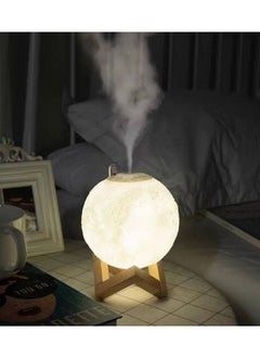 Buy Three Colors Moon Shape Air Humidifier Diffuser in Saudi Arabia