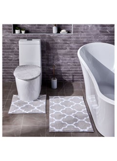 اشتري Noemie 3-Piece Bath Mat Set في السعودية