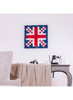 اشتري Wood British Flag Wall Art في مصر