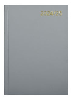 اشتري FIS Academic Diary English 2024-2025 covered with VINYL A5 size, Day To a Page, Grey Color_ FSDI15E2425GY في الامارات