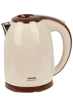 اشتري Electric kettle 1.7 liter capacity 2200 watts beige color في السعودية