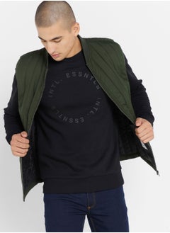 Buy Zippered Vest Jacket in UAE