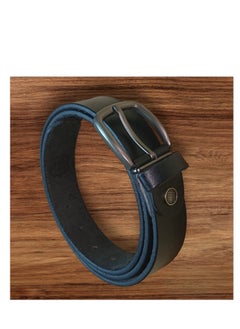 Buy Men's Leather Belt  Elegant Design that Adds a Touch of Elegance to your Look - 125CM in Egypt