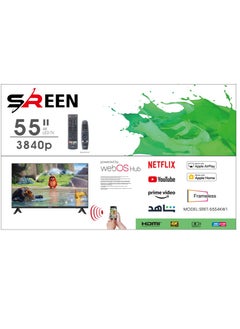 Buy 55" Smart 4K TV Web OS operating system with magic remote  4K frameless in Saudi Arabia