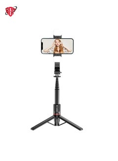 Buy L12D Bluetooth Remote Control Detachable Fill Light Tripod Selfie Stick Phone Holder in UAE