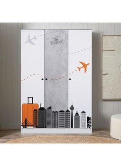 اشتري City 3-Door Wardrobe 40x177x120 cm في السعودية