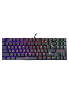 اشتري KUMARA K552-RGB Arabic & English Tenkeyless Compact Mechanical Gaming Keyboard with Tactile Blue Switches | 87 Anti Ghosting Backlit Keys | 19 Lighting Modes في الامارات