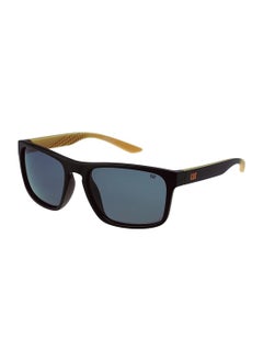 Buy Men CTS-8017 Polarized Wrap Sunglasses Black 58mm in UAE