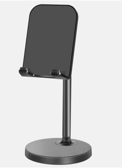 اشتري Cell Phone Stand, Angle Height Adjustable Phone Stand for Desk, Thick Case Friendly Phone Holder Stand, Taller for iPhone Stand Compatible with All Mobile Phones, Tablet في الامارات