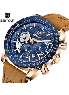 Buy Men's Business Watches Designer Fashion Stylish Good-Looking Luxury Men's Quartz Sports Watches Waterproof Tactical Military Casual Watches for Men Date Chronograph in UAE