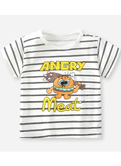 Buy Pure Cotton Student Children's T-Shirt Short Sleeves in UAE