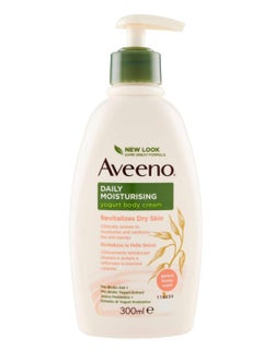 Buy Aveeno Daily Moisturising Yogurt Body Lotion Vanilla & Oat 300ml in Saudi Arabia