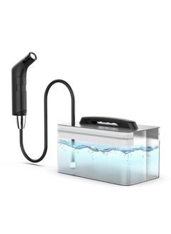 Buy Portable Electric Travel Shattaf with 1.2 Meter Hose and 2.3 Liter Container Rechargeable, Compact, and Versatile for Personal Hygiene While Traveling, Home, Baby Care, Camping, and More (Black) in Saudi Arabia