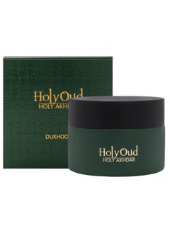 اشتري Holy Oud Dukhoon Holy Akhdar Arabic Bukhoor Premium Oud Incense Chips 100gm في الامارات