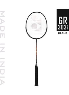 Buy Gr 303I Black Aluminium Badminton Racquet With Full Cover in UAE