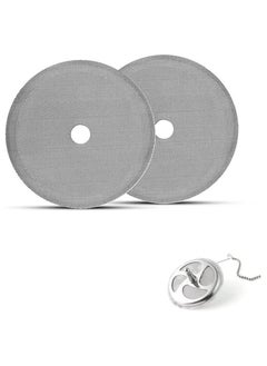 Buy Set of 2 Stainless Steel Coffee Siphon Paper Filter Replacements in Saudi Arabia