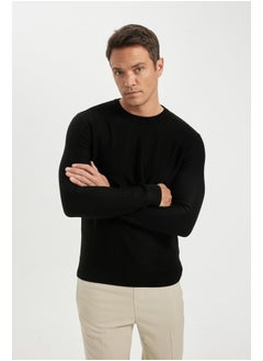 اشتري Man Smart Casual Tricot Standart Fit Crew Neck Long Sleeve Pullover في مصر