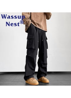 اشتري New WASSUP NEST Fashion Straight Casual Pants في السعودية