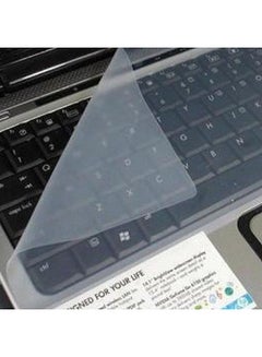 اشتري 12-14 inch universal notebook keyboard protective film keyboard film notebook universal film waterproof and gray في الامارات