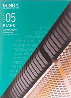 اشتري Trinity College London Piano Exam Pieces Plus Exercises 2021-2023: Grade 5: 12 pieces plus exercises في الامارات