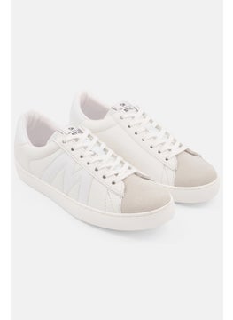 Buy Women Mckayla Lace Up Close Toe Casual Shoes, White in Saudi Arabia