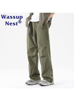 اشتري New WASSUP NEST Fashion Straight Casual Pants في السعودية