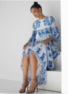 اشتري Floral Printed Dress في السعودية