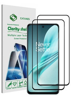 Buy 2 Pack OnePlus Nord N30 SE Screen Protector 9H Hardness Scratch Resistance Screen Protector Touch Sensitive Case Friendly Tempered Glass Film in UAE