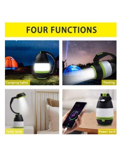 Buy Multifunctional Rechargeable Emergency Flashlight for Camping, Home and Office - Multiple Lighting Levels in Egypt