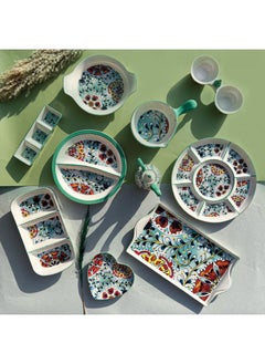 Buy Flora Green Breakfast Set 11 Pieces in Egypt