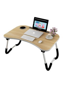 Buy Portable Laptop Desk with Cup Holder in UAE