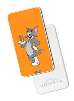 Buy 10,000 mAh Super Fast Charging Ultra Compact Power Bank with Quick Charge & Power Delivery, Portable Charger For iPhone and Android Tom and Jerry (2) in UAE