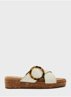 Buy Buckle Detail Sandals in UAE