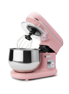 Buy KM 3711 Retro Food Processor | 5L, 1100W, Pink Stainless Steel Mixer in UAE