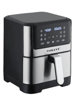 Buy Sokany Air Fryer, 7 Liter, 1800 Watt, Black - SK-ZG-8040 in UAE