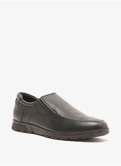 Buy Textured Slip On Loafers in UAE