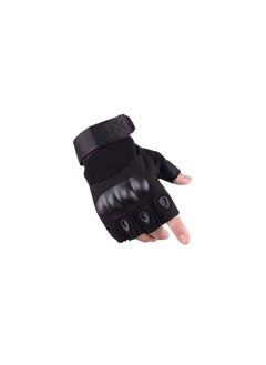 Buy Men's and Women's Non-slip Fingerless Gloves Half Finger Cycling Gloves Outdoor Motorcycle Climbing Hiking camping GYM sports Glove in UAE