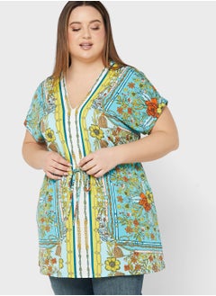 Buy Printed Knitted Dress in UAE