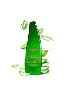 اشتري 99% Pure Aloe Vera Gel Ultimate for Skin and Hair No Parabens Silicones Mineral Oil Color Synthetic Fragrance 250 mL في الامارات