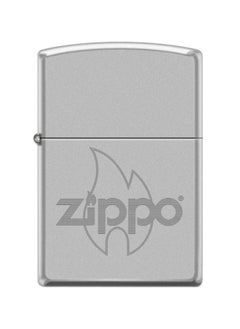 اشتري Zippo AE184042 205 Baseball Cap Flame Satin Chrome Windproof Lighter في الامارات