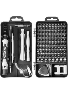 اشتري Precision Screwdriver Set, 122 in 1 Magnetic Driver Repair Tool Kits for Phone, Screwdriver for Mobile Phone, Eyeglasses, Watch, Game Console, Tablet, Pc and Other Electronic Equipment في السعودية