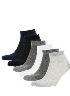 Buy 5 Pack Man Low Cut Socks 41/44 EU in UAE