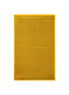 Buy Bath Mat Golden Yellow 50X80 Cm in Saudi Arabia