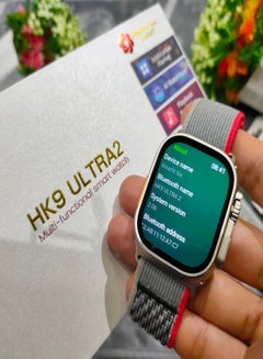 Buy HK9 ULTRA 2 Series 9 Wearfit Pro (2024) SmartWatch 2.12 Inch SUPER AMOLED Display 480X320 Open AI Chat GPT GPS NFC Bluetooth V5 Call Wireless Charger in Egypt