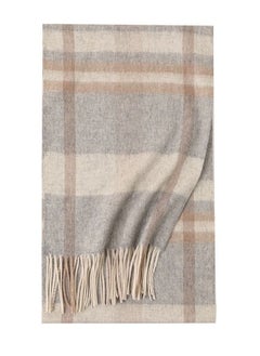 Buy Warm Long Cashmere Check Scarf Multicolour in UAE