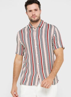اشتري Stripe Regular Fit Sihirt في السعودية