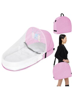 اشتري Baby Travel Portable Mobile Diaper Bag Newborn Multi-function With Toys Multipurpose Mummy Bag في السعودية